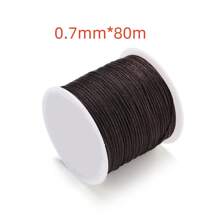 1-2入組diy水晶彈性繩編織線,彈性手鍊繩,2捲彈性絲線,長度約100碼,供黏土珠子手鍊、種子珠鍊等珠寶製作使用 (0.7毫米,2捲水晶彈性繩),1捲手鍊編織線0.7毫米,0.4毫米無彈性編織線,1捲白色多股扁彈性穿珠線,附有隨機顏色小剪刀,1捲白色珠寶線,適用於手鍊製作、珠寶編織繩結,節日禮物(多種選擇) - 無色 - 查看 16