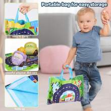 汽車玩具與遊戲墊/存放袋|三歲以上幼童玩具生日禮物|適用於3到5歲男女孩|嬰兒幼童的生日/聖誕節禮物 - 彩色 - 查看 5