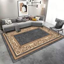 奢華風格蓬鬆室內裝潢地毯,適合客廳、臥室、辦公室、餐廳、廚房或戶外露營 - 灰色 - 查看 12