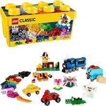 Juego de construccion Ladrillos Creativos en caja 484 piezas Lego Classic ✅ Entrega 24/48h a España (península) - LEGO Classic - Caja Contenedoras - Juguetes Construcción en Caja - Ref. 10696 - Multicolor - Ver 2
