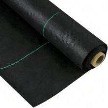 Weeds Barrier Fabric Cloth 3x50 To 6.5x330 Ft Landscape Woven 2.4 To 5.8 Oz PP With High Permeability Mat Ground Cover Garden Weeds Control - 3FTx50FT-5Oz - Xem 1