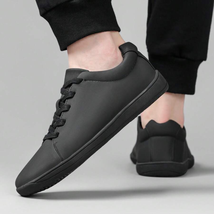 Men Women Running Shoes Sports Shoes Fitness Shoes Jogging Shoes Leisure Shoes Tennis Shoes Lightweight Breathable Non-Slip - 黑色 - 查看 1