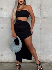 Women Dresses - trái cam - Xem 7