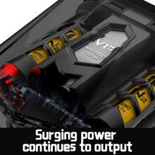 Mini Shaving Razor, Portable Men's Shaver, Reciprocating Electric Shaver, Rechargeable Beard Trimmer - Black - View 4