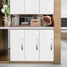 1個鋁合金家具拉手,刷銀廚房門把手,櫥櫃把手,抽屜旋鈕,衣櫥抽屜拉手 - 銀色 - 查看 5