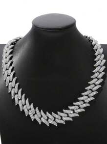 Men's Pendant Necklaces - 銀色 - 查看 1