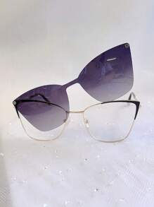 Women Eyeglasses - 黑色 - 查看 1