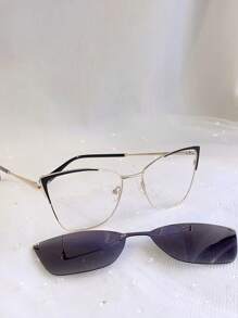 Women Eyeglasses - 黑色 - 查看 6