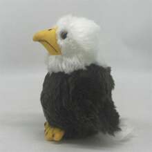 國家地理毛絨玩具模擬野生動物娃娃 - 灰色 - 查看 2