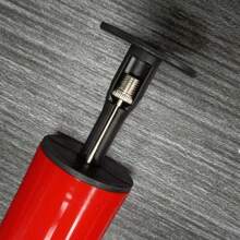 1 Mini Pump, Ball Manual Push Pump, Basketball Football Inflatable Trachea, Plastic Syringe, Small Pump - Red - View 4