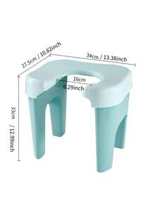 成人家用馬桶孕婦老人老人蹲式馬桶轉坐舒適排便 - 薄荷綠 - 查看 2