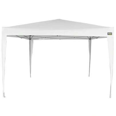  Tonnelle pliable polyester blanc Aktive 300x300x250 cm (Color Baby 62187)
