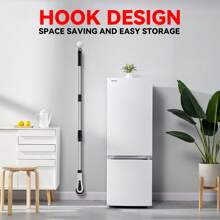 1 件 Type-C 充电无线电动清洁刷多功能 7 合 1 长柄伸缩手持电动拖把适用于家庭窗户卧室客厅厨房浴室厕所地板 - 白色 - 查看 11