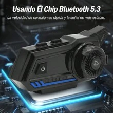 Audífonos Bt57 Bluetooth Para Casco De Motocicleta Ipx6