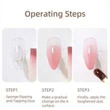 XEIJAYI 1 Color 8g Pat Painting Gel Nail Polish With 1pc Sponge Gradient Semi Permanent Soak Off UV LED Nail Art Gel Varnishes For Nails - White - View 6