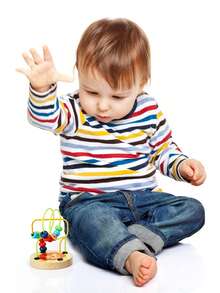 2入組兒童卡通木製迷你積木串珠和迷宮玩具,教育玩具,可鍛煉兒童手眼協調能力(隨機2款) - 彩色 - 查看 4