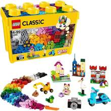 Juego de construccion Ladrillos Creativos en caja 790 piezas Lego Classic ✅ Entrega 24/48h a España (península) - LEGO Classic - Caja Contenedoras - Juguetes Construcción en Caja - Ref. 10698 - Multicolor - Ver 1