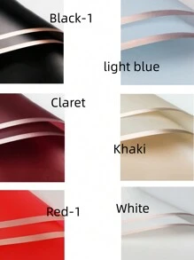 5入組韓式防水花卉包裝紙,適用於花藝和禮品包裝,花店用品 - 粉色 - 查看 10