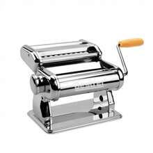 Máquina de Macarrão Massa Profissional com Cilindro Removível Inox de Manivela 3 Tipos Bestfer BFH1570 - Prata - Visão 1