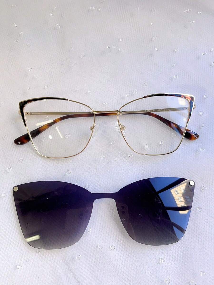 Women Eyeglasses - Màu nâu Sô-cô-la - Xem 1