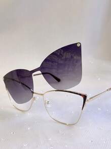 Women Eyeglasses - Màu nâu Sô-cô-la - Xem 3