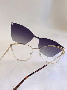 Women Eyeglasses - Màu nâu Sô-cô-la - Xem 4