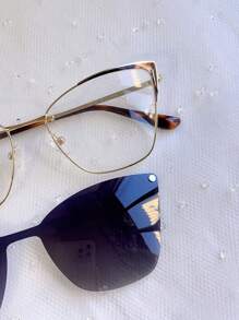 Women Eyeglasses - Màu nâu Sô-cô-la - Xem 5