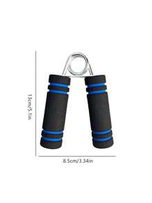 Adjustable Hand Grip Strengthener For Men, Professional Finger Exerciser For Training Forearm Muscles, Improve Finger Strength Gym Accessories - Blue - View 3