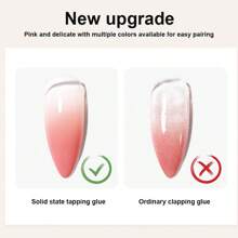 XEIJAYI 1 Color 8g Pat Painting Gel Nail Polish With 1pc Sponge Gradient Semi Permanent Soak Off UV LED Nail Art Gel Varnishes For Nails - White - View 7