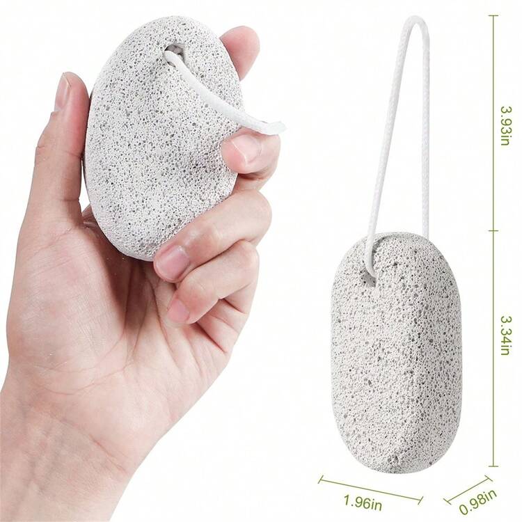 1 件天然浮石，Asqraqo Lava 修脚工具硬皮老茧去除剂，适用于脚和手 - 脚锉去角质，去除死皮和老茧 - 彩色 - 查看 5