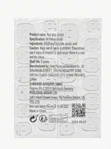 適用於派對、生日和日常穿搭，提升您的時尚品味。配有1pc JellyGlue，1pc美甲文件。包含（每種1pc） - 彩色 - 查看 7