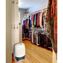 Ivation IVADM35 Powerful Mid-Size Thermo-Electric Dehumidifier - Quietly Gathers Up To 20 Ounces Of Water Per Day - For Bath Room, Basement, Attic, Boats, Rv Ect - For Spaces Up To 2,200 Cubic Feet, Dehumidifiers For Home - White - View 5