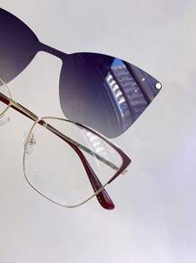 Women Eyeglasses - Màu Đỏ Sâu - Xem 5