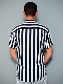 Men Polo Shirts - Đen và trắng - Xem 7