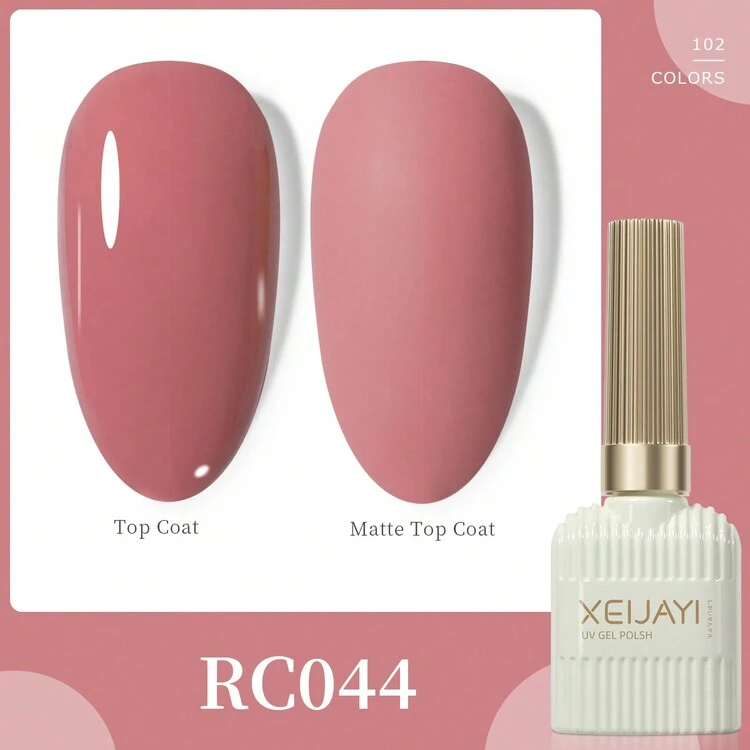 XEIJAYI 1Pc Gel Nail Polish For All Seasons With 102 Colors For Choose For Nail Decoration In Nail Art Manicure Diy Salons Gift For Women - Coral Pink - View 1