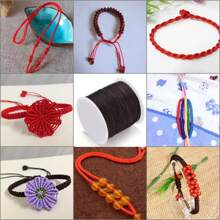 1-2入組diy水晶彈性繩編織線,彈性手鍊繩,2捲彈性絲線,長度約100碼,供黏土珠子手鍊、種子珠鍊等珠寶製作使用 (0.7毫米,2捲水晶彈性繩),1捲手鍊編織線0.7毫米,0.4毫米無彈性編織線,1捲白色多股扁彈性穿珠線,附有隨機顏色小剪刀,1捲白色珠寶線,適用於手鍊製作、珠寶編織繩結,節日禮物(多種選擇) - 無色 - 查看 8