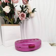 跨境新款貝殼螺旋紋壓克力印花包跨境時尚禮服包晚宴包單間斜角手拿包化妝包女式小方包 - 紫丁香色 - 查看 6