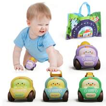 汽車玩具與遊戲墊/存放袋|三歲以上幼童玩具生日禮物|適用於3到5歲男女孩|嬰兒幼童的生日/聖誕節禮物 - 彩色 - 查看 1