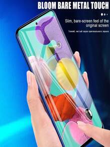4pcs Che đậy hoàn toàn Hydrogel Phim ảnh Khả năng tương thích Với Samsung Thiên hà A11 A12 A13 A21S A22 4G A32 5G A33 A50 A51 A52 A52s A53 A70 A71 A72 A73 A54 M12 M31 M52 Bảo vệ màn hình - Trong sáng - Xem 3