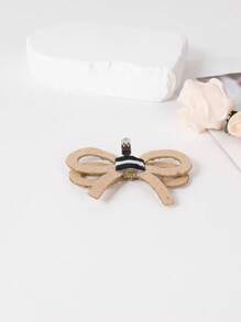 1 双可拆卸水钻蝴蝶结高跟鞋装饰配件、DIY 装饰 - 金色 - 查看 5