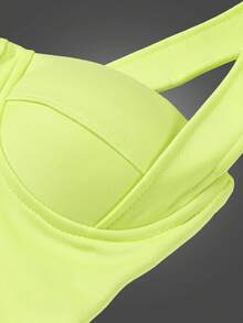 Women Tank Tops & Camis - Màu Mù tạt vàng - Xem 6