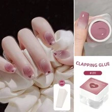 1 Màu sắc 8G Pat Bức tranh Gel Sơn móng tay Với 1 Miếng Bọt biển Biến đổi dần Bán vĩnh viễn Ngâm UV Led Nghệ thuật làm Móng Gel Đối với Móng tay - Màu Hồng baby - Xem 1