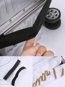 行李箱套彈性行李箱保護套,適用於18-32英寸行李配件,時尚印花多種風格旅行行李塵套 - 彩色 - 查看 3