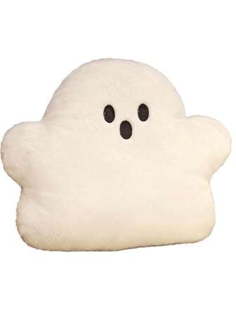 Cute Cloud Ghost Plush Pillow Cushion For Office, Living Room Sofa, Bedroom Bedside, Ultra Soft Stuffed Doll Pillow, Mother's Day Gift, Plushie, Halloween, Plushie,