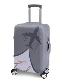 行李箱套彈性行李箱保護套,適用於18-32英寸行李配件,時尚印花多種風格旅行行李塵套 - 彩色 - 查看 5