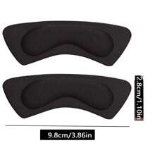 5對腳跟墊,腳跟夾,腳跟墊 - 可重複使用的自粘鞋墊,適用於女式寬鬆鞋 - 杏色 - 查看 3