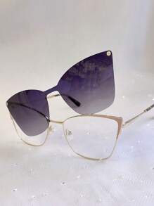 Women Eyeglasses - Bụi tím - Xem 3