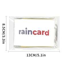 Vera Chiu Stay Dry & Protected: 5pcs Portable Disposable Raincoat Set - Perfect For Camping, Hiking, Cycling & Travel! - Multicolor - View 2