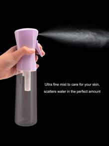 1pc 300ml (10.1 Oz) Continuous Mist Sprayer, Ultra Fine Continuous Water Mist Bottle For Hairstyling, Cleaning, Plants, Misting And Skin Care, Purple, & New Year