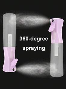 1pc 300ml (10.1 Oz) Continuous Mist Sprayer, Ultra Fine Continuous Water Mist Bottle For Hairstyling, Cleaning, Plants, Misting And Skin Care, Purple, & New Year